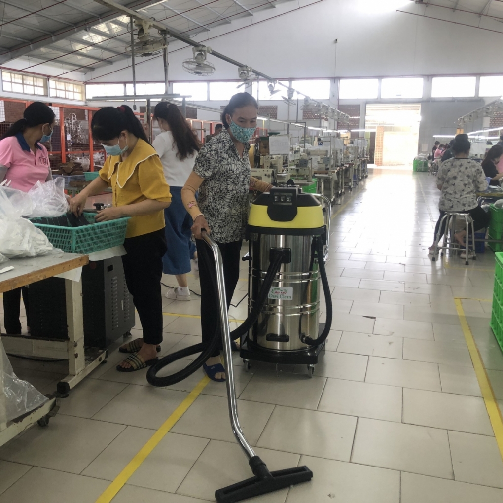 Máy Hút Bụi Nước Công Nghiệp và Nhà Xưởng 60 Lít (3600W) Model: DV2-60JP - [1 Lõi Lọc]