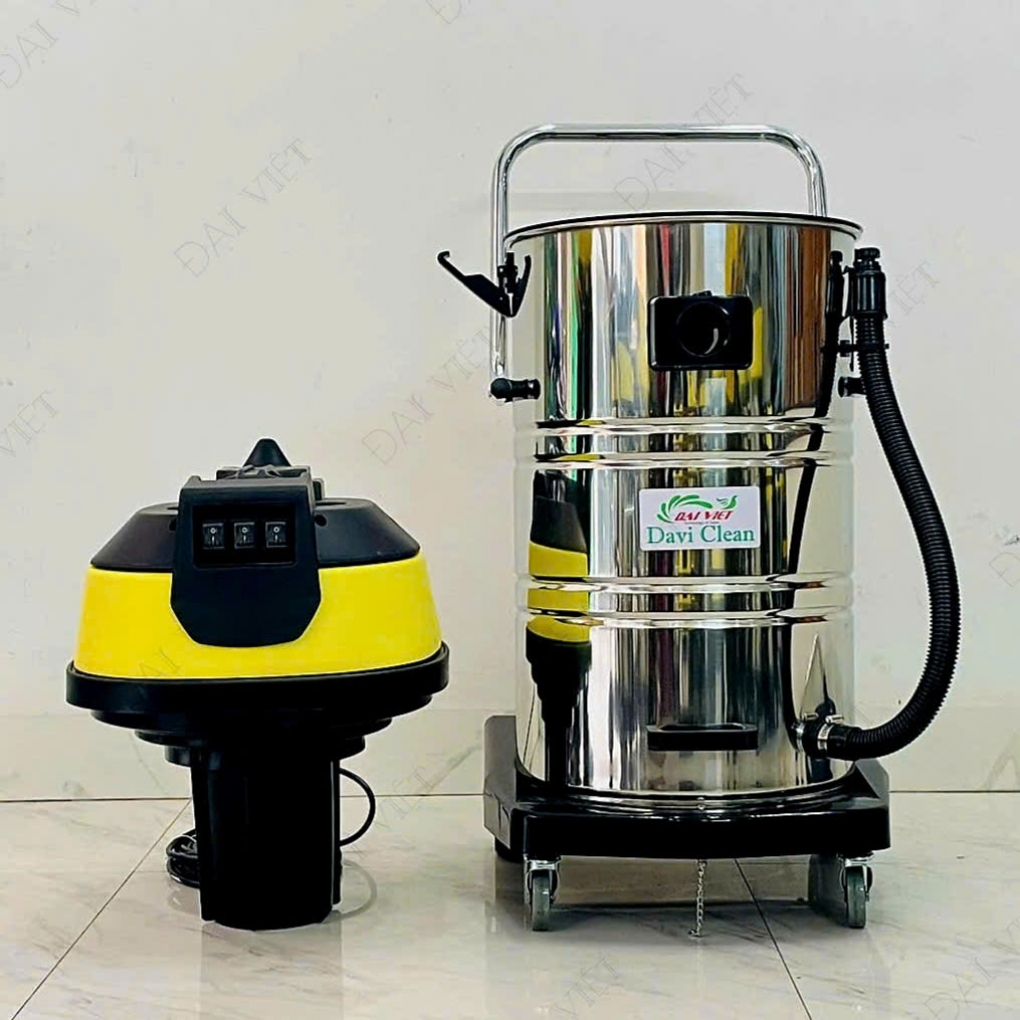Máy Hút Bụi Nước Công Nghiệp và Nhà Xưởng 90 Lít (4500W) Model: DV3-90JP - [1 Lõi Lọc]